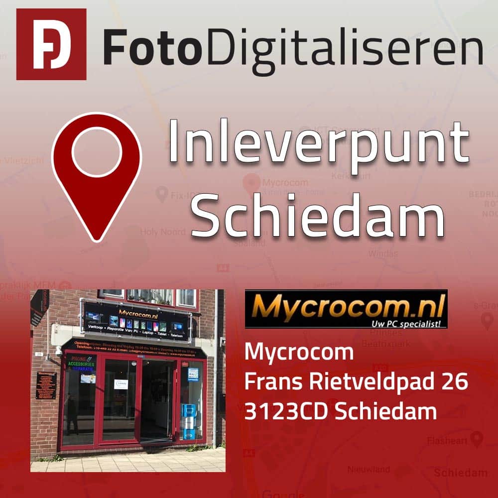 Lees meer over het artikel FotoDigitaliseren inleverpunt in Schiedam
